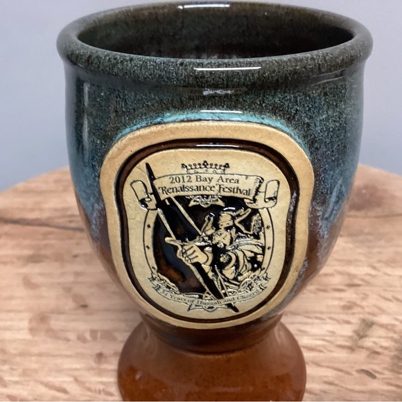 Ceramic Crafted 2012 Bay Area Renaissance Festival Goblin Mug - Excellent - Picture 4 of 13